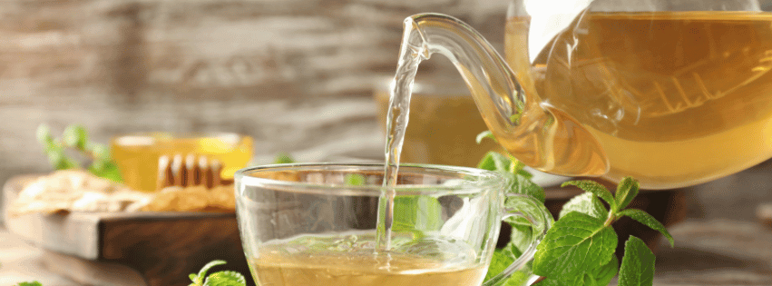 Lemon balm herbal tea for better sleep