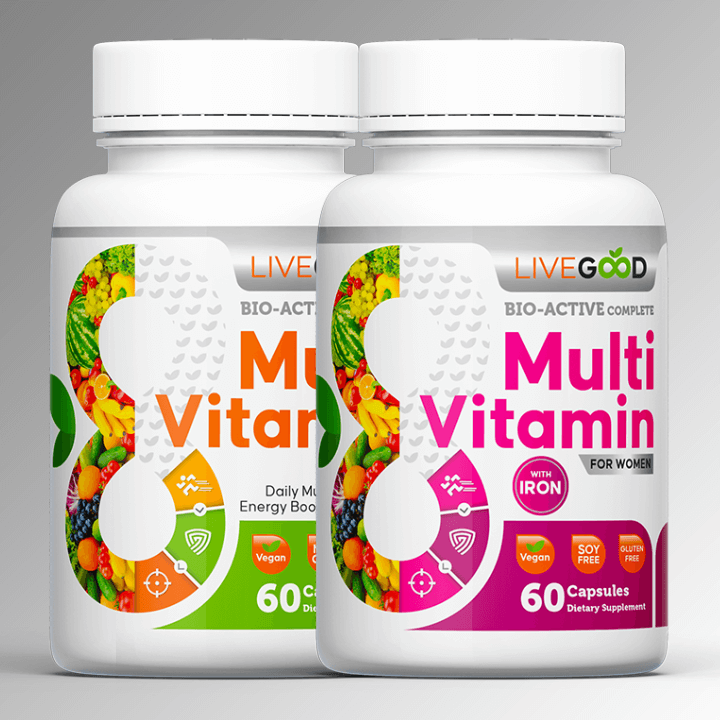LiveGood Bio-Active Complete Multi-Vitamin